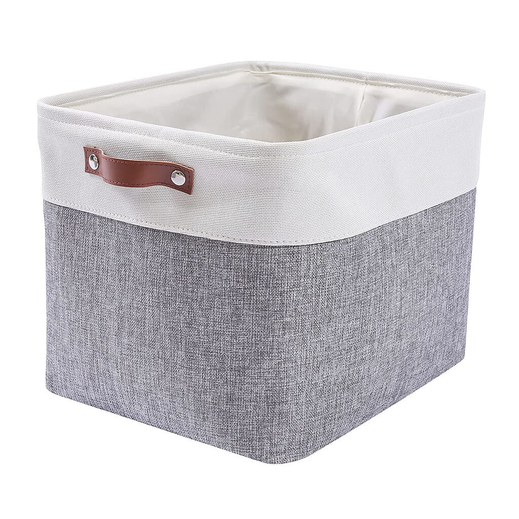 Storage Boxes Cube, Fabric Storage Baskets for Shelves