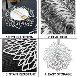 placemats for glass dining table